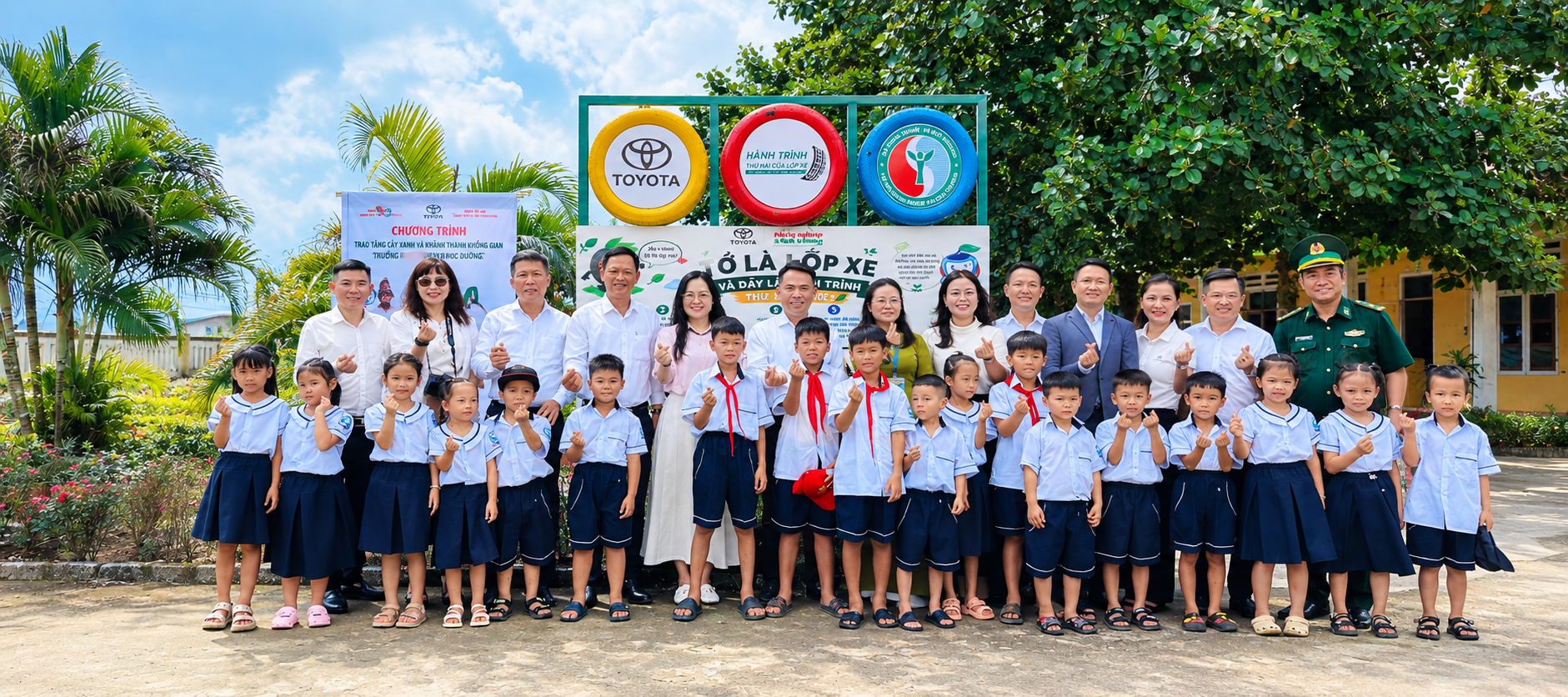 Chương trình “Toyota chung tay xanh hóa học đường” năm 2026 chính thức khởi động