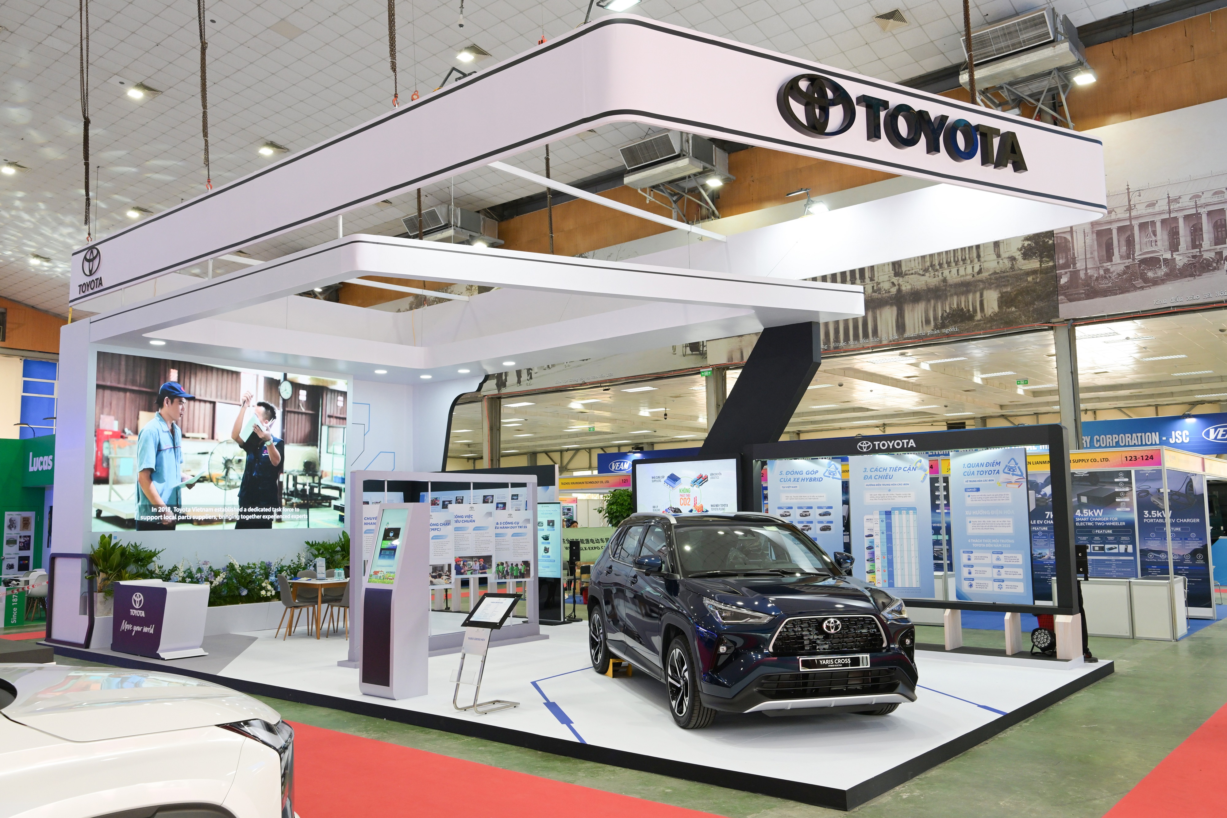 Toyota Việt Nam tham gia Triển lãm Quốc tế về Công nghiệp hỗ trợ  và Chế biến chế tạo Việt Nam - VIMEXPO