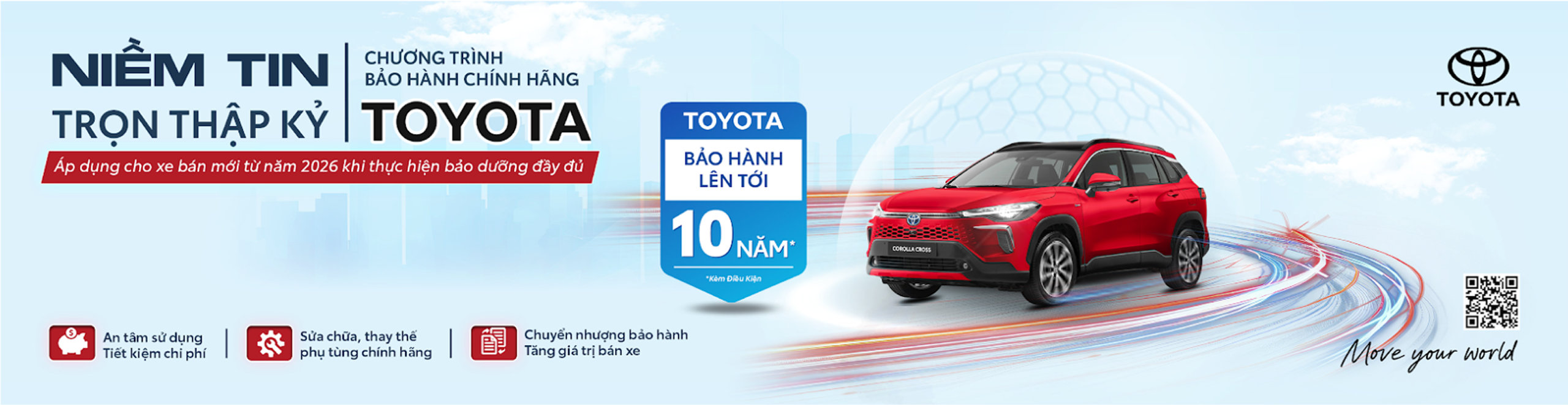 Banner Toyota Niềm Tin Trọn Thập Kỷ