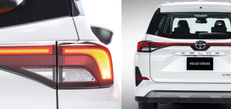 Đuôi xe Veloz Cross
