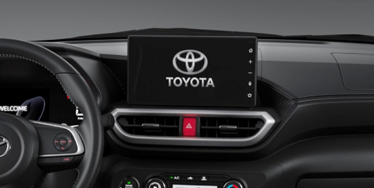 Màn hình xe Toyota Raize