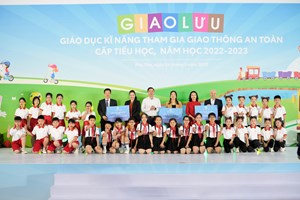 Chương trình “Toyota cùng em học An toàn giao thông”  năm học 2022 – 2023 tiếp tục góp phần  giáo dục nâng cao ý thức an toàn giao thông cho thế hệ trẻ