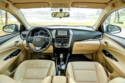 Thiết kế nội thất xe Vios