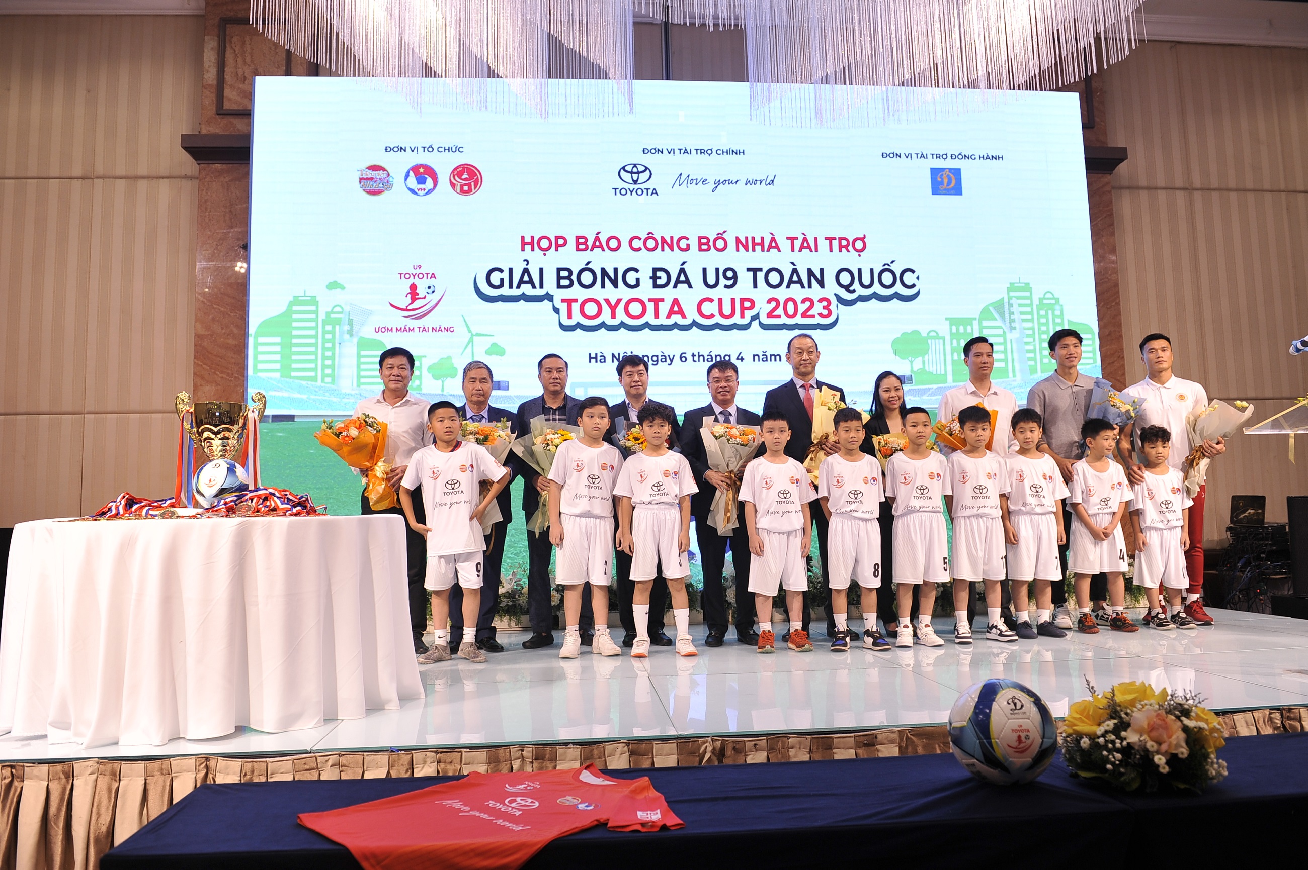 Khởi động Giải Bóng đá U9 toàn quốc Toyota Cup 2023