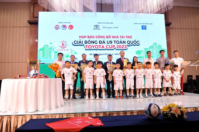 Khởi động Giải Bóng đá U9 toàn quốc Toyota Cup 2023