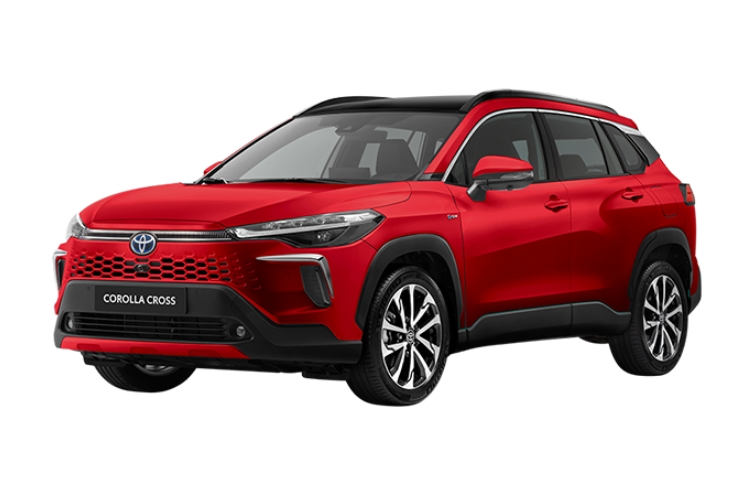 Toyota Corolla Cross màu đỏ