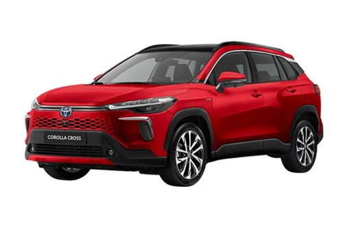 Toyota Corolla Cross màu đỏ