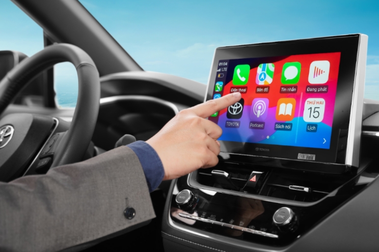 Trang bị nội thất hiện đại và tiện nghi trên Toyota Corolla Cross 2025