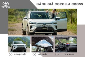 Đánh Giá Corolla Cross: Thiết Kế, Nội Ngoại Thất, Có Nên Mua?