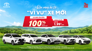 TOYOTA VIỆT NAM CÙNG HỆ THỐNG ĐẠI LÝ TRIỂN KHAI CHƯƠNG TRÌNH KHUYẾN MẠI  THÁNG 06/2025 