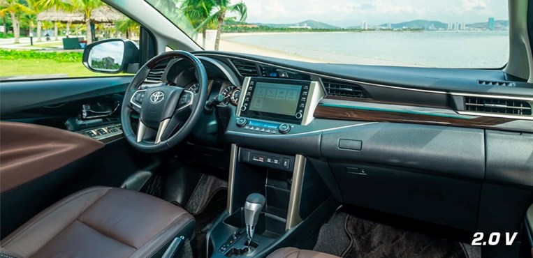 Thiết kế khoang nội thất xe Toyota Innova 2023