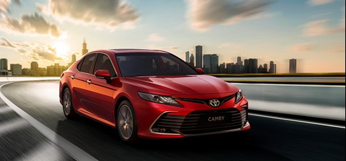 Nội thất xe Camry 2022