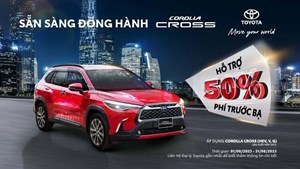 Chương trình khuyến mại từ hệ thống Đại lý Toyota dành cho xe Toyota Corolla Cross trong tháng 8/2023