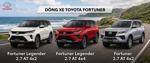 thông số xe fortuner