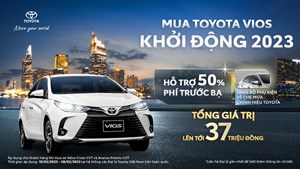 Chương trình khuyến mại từ hệ thống Đại lý Toyota dành cho khách hàng mua xe  Toyota Vios, Veloz Cross và Avanza Premio trong tháng 02/2023