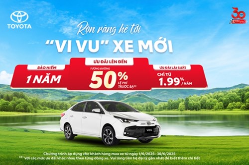 ưu đãi mua xe Vios