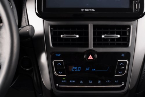 nội thất xe vios: điều hòa
