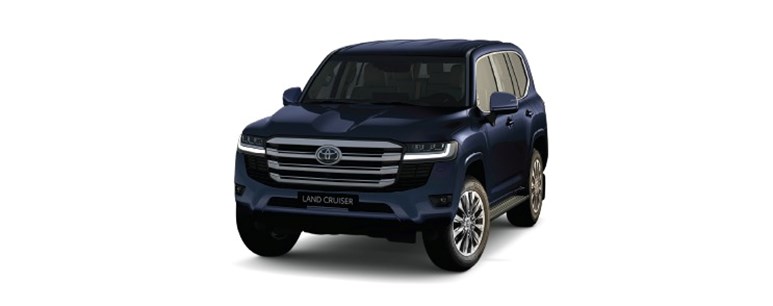 Land Cruiser 2023 màu xanh dương đậm