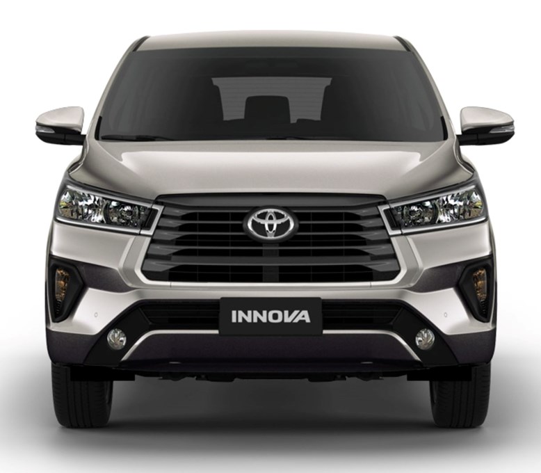 Ngoại thất của dòng xe Innova 7 chỗ