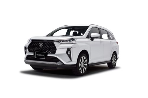 Veloz Cross màu trắng ngọc trai
