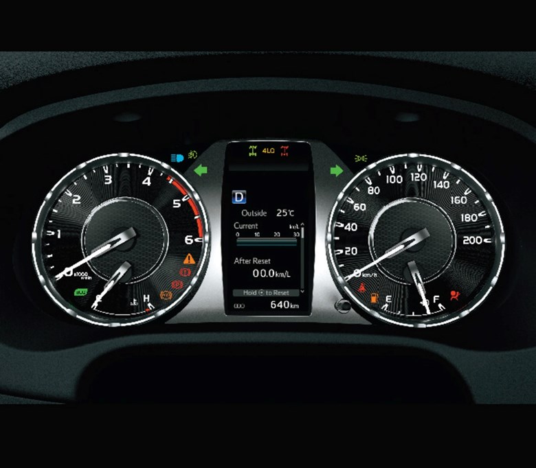 Bảng đồng hồ Taplo Toyota Hilux