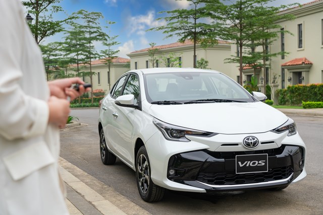 Toyota Vios trả góp: Giá niêm yết, giá lăn bánh và dự toán chi phí trả góp