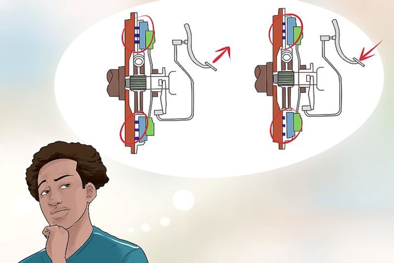 Cách lái xe số sàn - bước 2