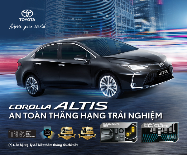Toyota Việt Nam giới thiệu Corolla Altis phiên bản nâng cấp 2023
