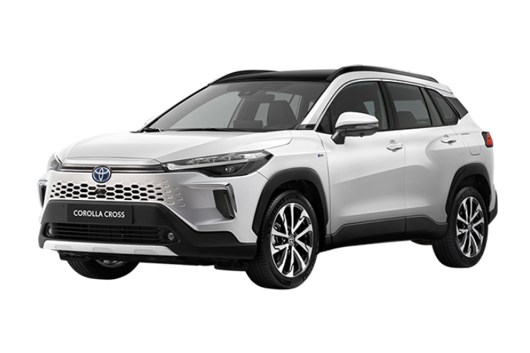 Corolla Cross màu trắng