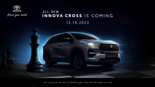Toyota công bố ngày ra mắt Innova Cross tại Việt Nam
