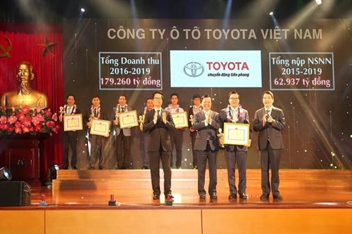 Toyota Việt Nam được vinh danh