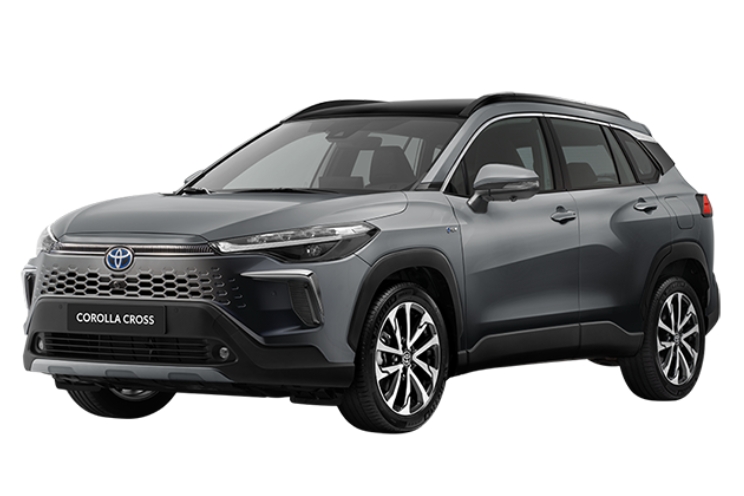 Toyota Corolla Cross màu bạc