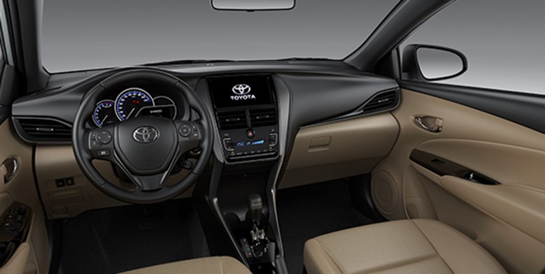 Nội thất xe Toyota Yaris