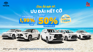 TOYOTA VIỆT NAM CÙNG HỆ THỐNG ĐẠI LÝ TRIỂN KHAI CHƯƠNG TRÌNH KHUYẾN MẠI THÁNG 05/2025 
