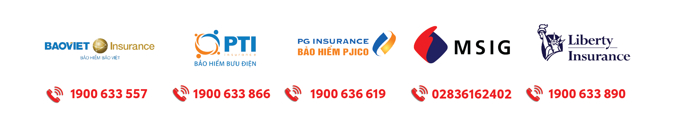 Các đối tác bảo hiểm