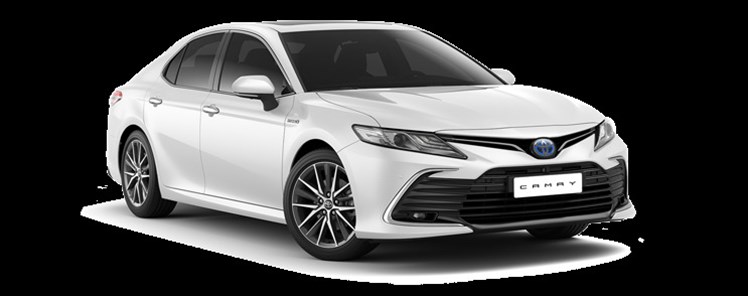 Toyota Camry 2023 trắng ngọc trai