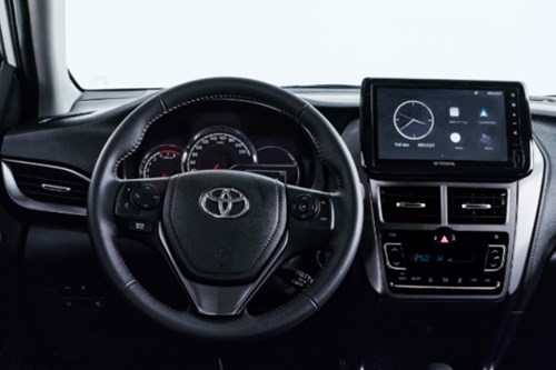 nội thất vios: thiết kế khoang lái