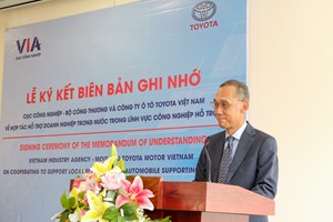 Toyota tham gia dự án hợp tác hỗ trợ ô tô doanh nghiệp