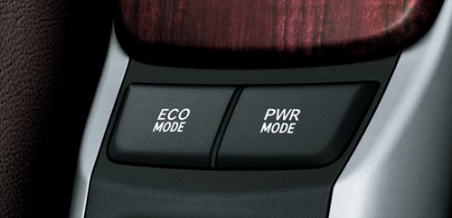 Xe Toyota Fortuner máy xăng có hai chế độ lái ECO và POWER