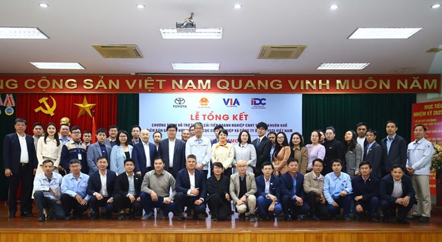 Toyota Việt Nam và Cục Công nghiệp – Bộ Công Thương tổ chức Lễ Tổng kết hoạt động hỗ trợ tư vấn cải tiến doanh nghiệp công nghiệp hỗ trợ năm 2025