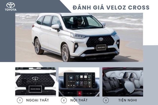Đánh giá Veloz Cross: MPV 7 chỗ đa dụng, an toàn nổi trội phân khúc