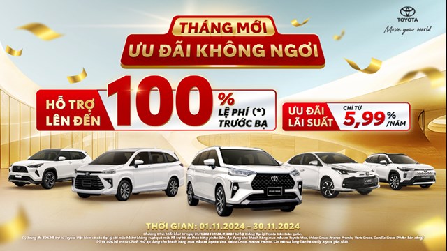 Triển khai chương trình khuyến mại tháng 11/2024