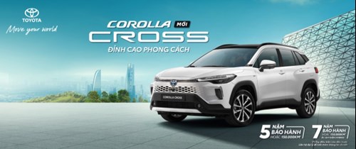 ưu đãi khi mua corolla cross trả góp