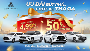 Triển khai chương trình khuyến mại tháng 8/2024 | Toyota