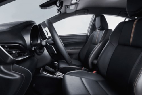 Nội thất toyota vios: khoang hành khách và ghế ngồi