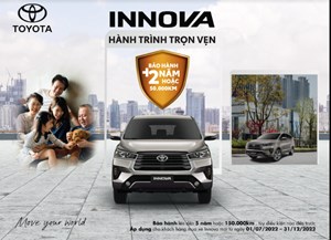 Toyota Việt Nam dành ưu đãi cho khách hàng mua xe tháng 7/2022