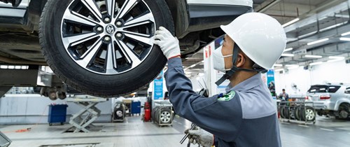 bảo dưỡng phanh xe toyota