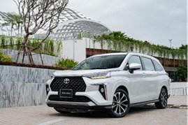 Ngoại thất hiện đại của Veloz Cross
