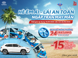 Thông báo trúng thưởng Chương trình “Hè êm ái, Lái an toàn, Ngập tràn may mắn” Đợt 1.