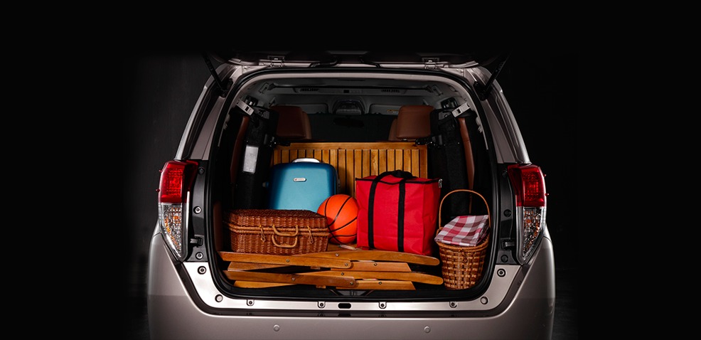 Thiết kế khoang hành lý xe Toyota Innova 2023